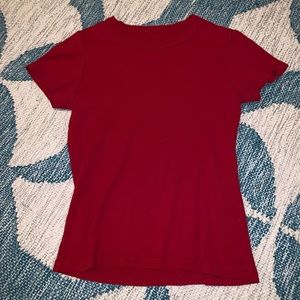Brandy Melville Red Shirt